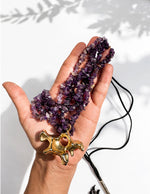 Purple Beaded Necklace