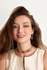 The Ruby Moon Necklace