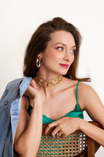 Floral Barbed Choker