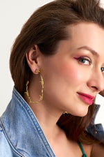 Twisted Wire Hoops