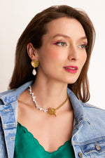 Ivory & Gold Necklet
