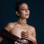 Statement Coral Choker