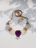 Garuda Necklace//Amethyst