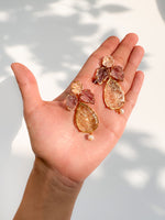 Floral Lemon Topaz Drops