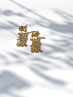 Foam Cascade Midi Earrings