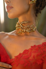 Statement Coral Choker Studio Metallurgy