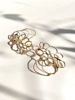 Jackson Pollock Earrings studio metallurgy scribble collection