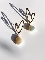 valentines special little hearts baroque pearls