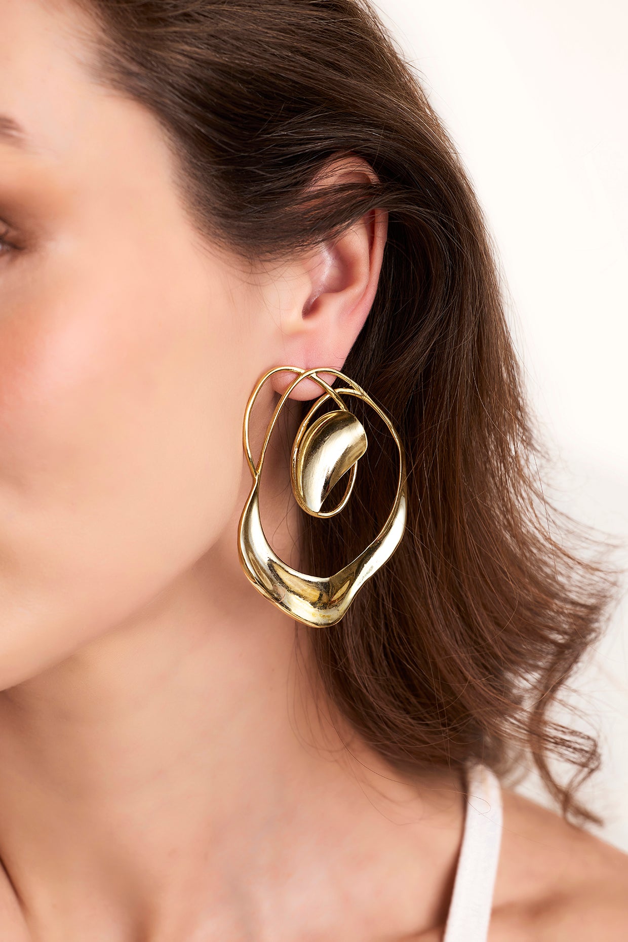 Twister Wire Earring