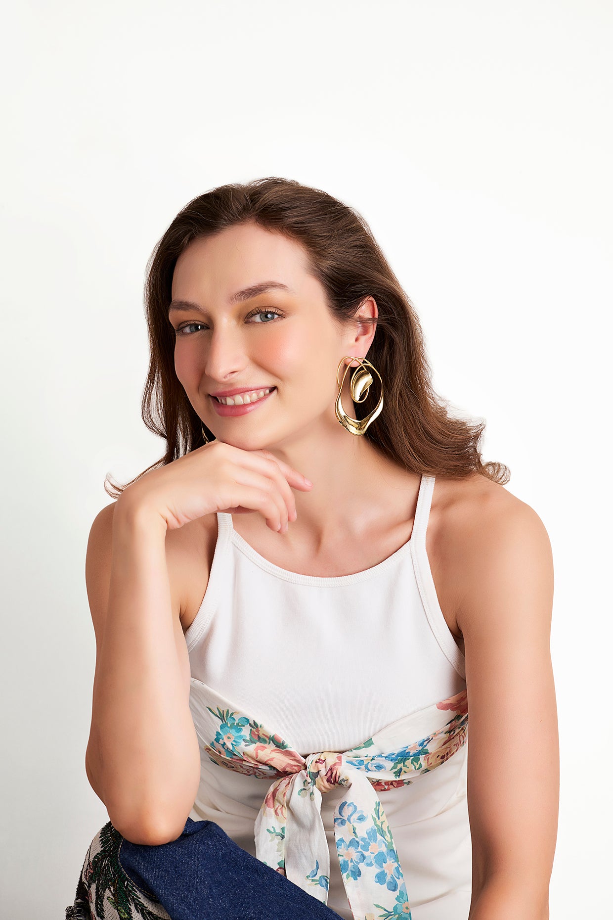 Twister Wire Earring
