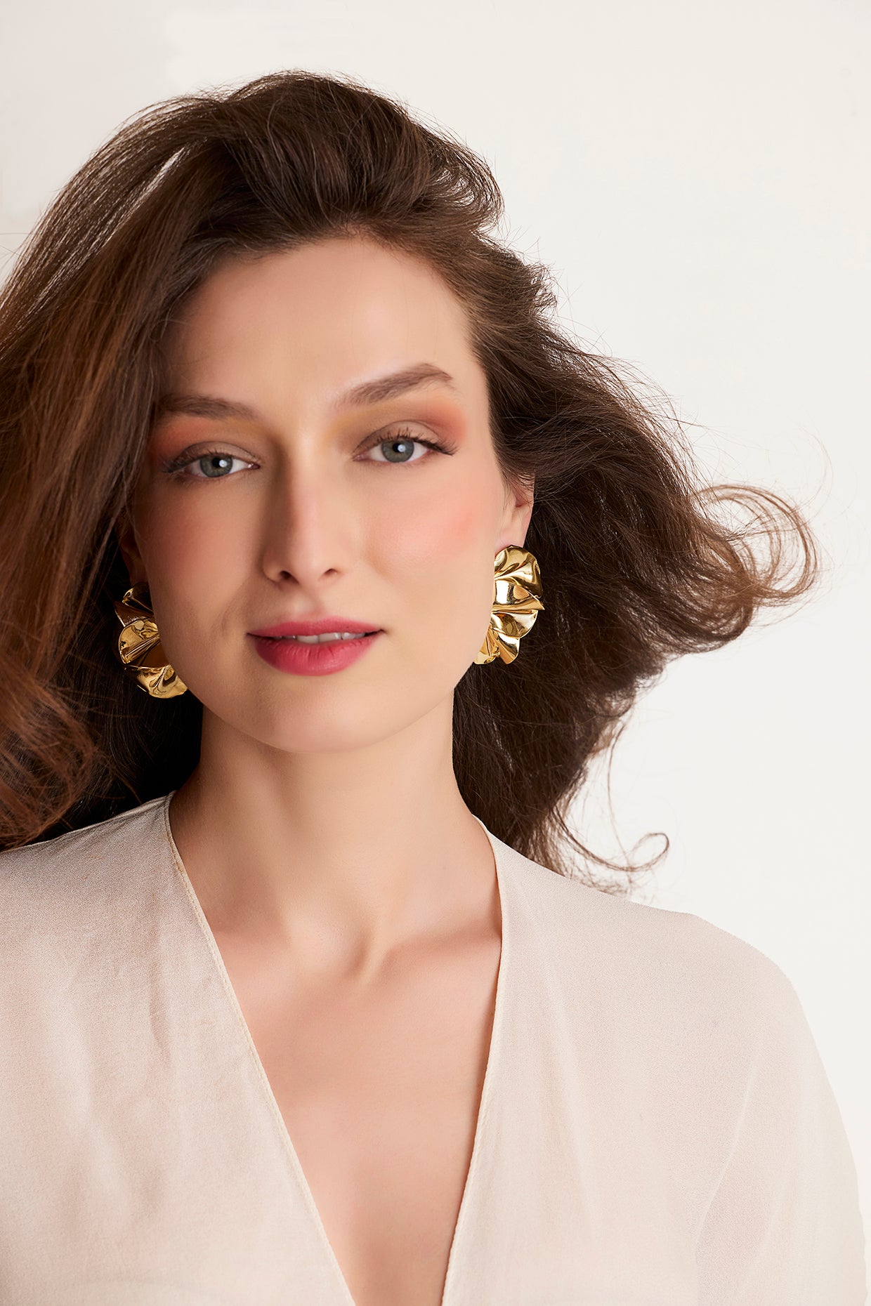 Magnolia Leaf Earrings