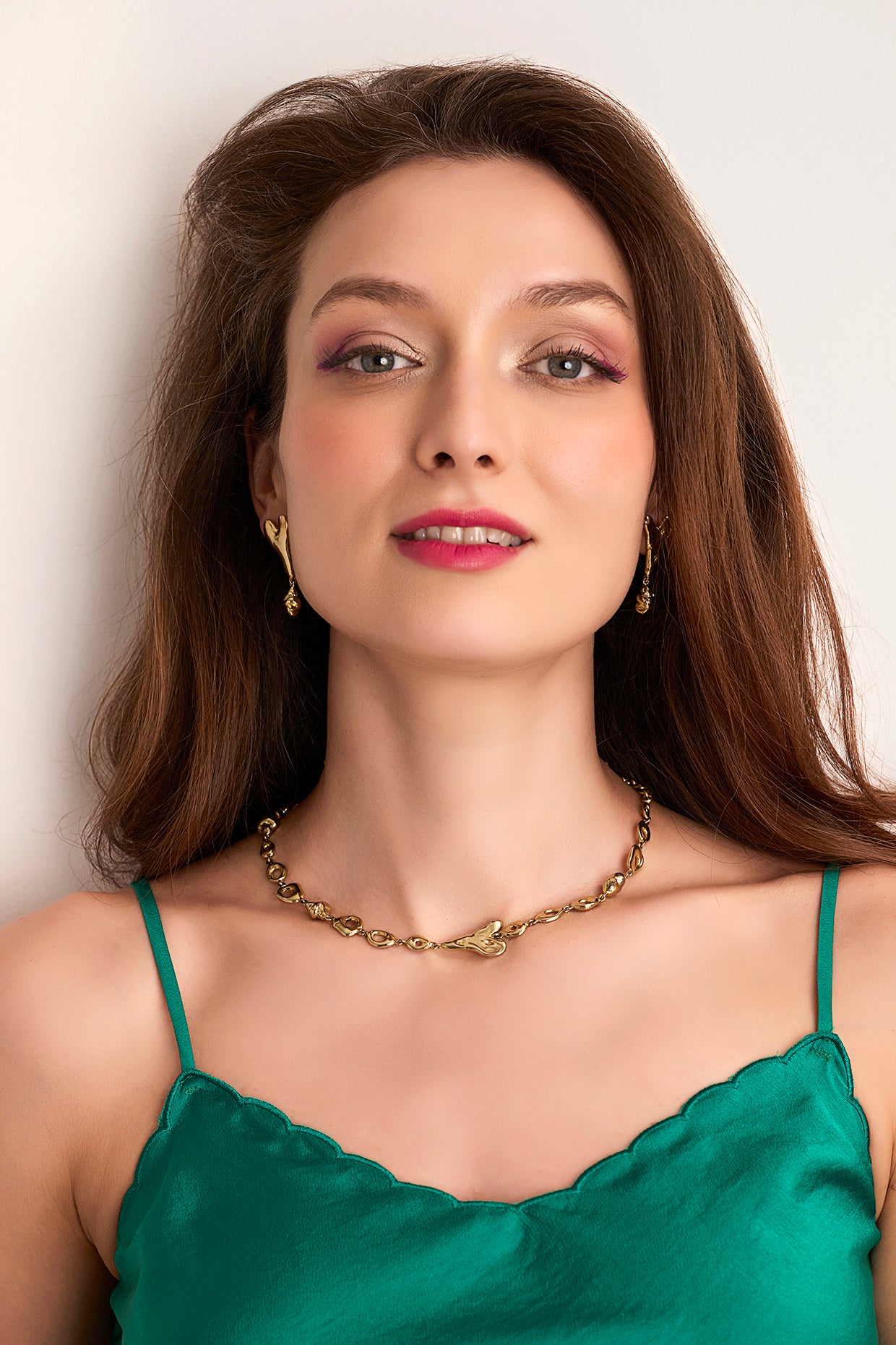 Mini Heart & Pebble Chain