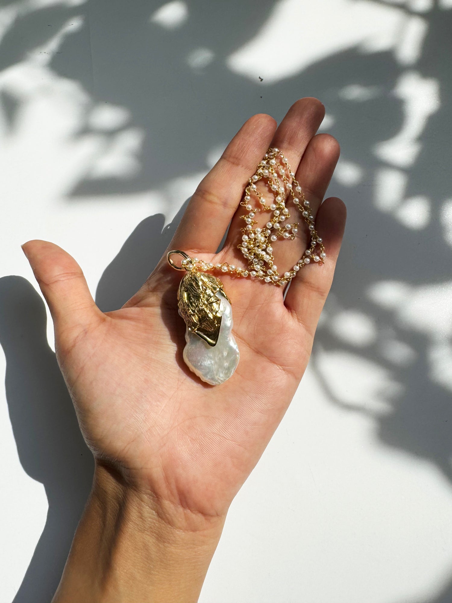 Baroque Pearl Pendant // 23