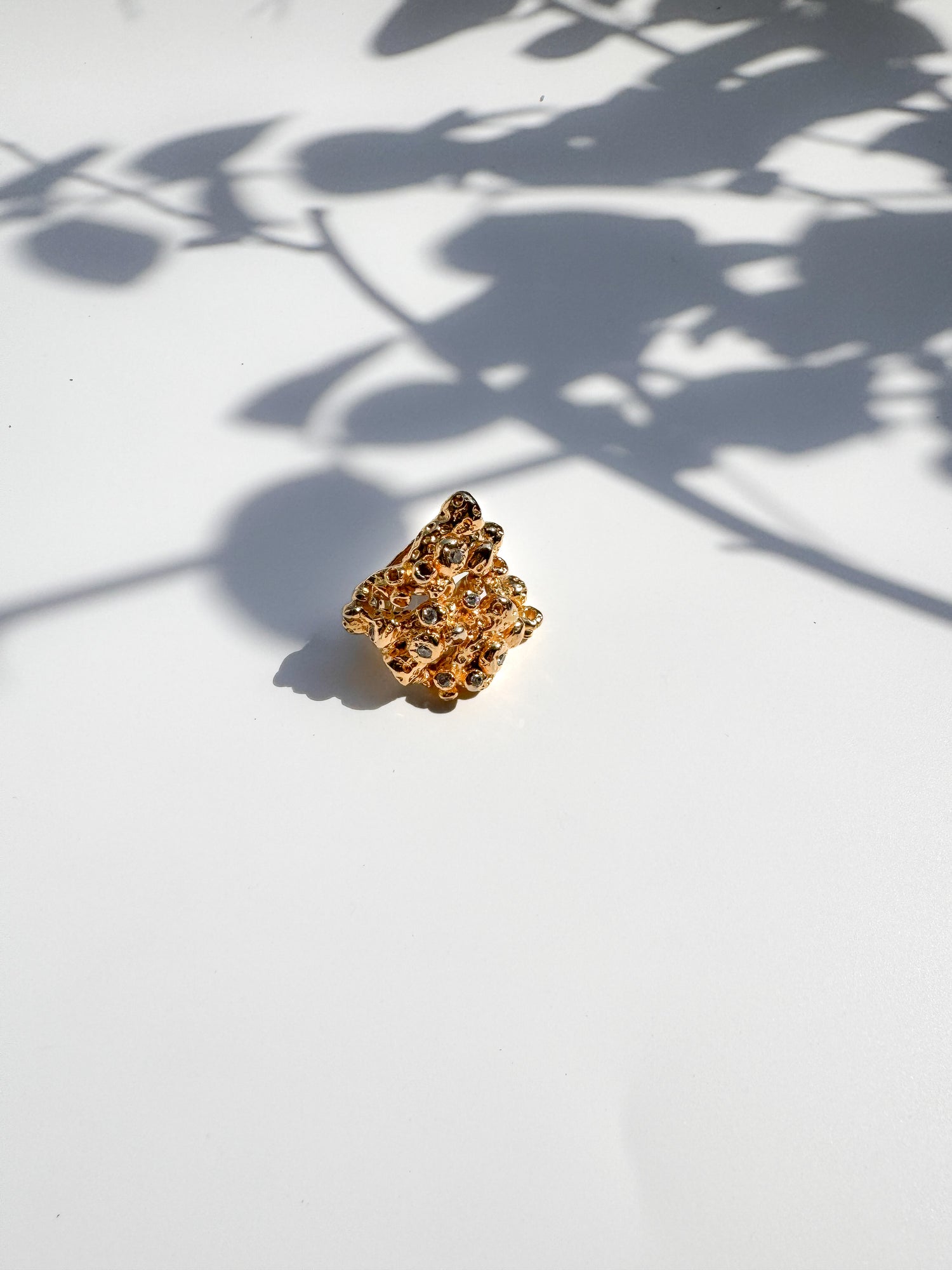 The Jewelled Nugget Ring