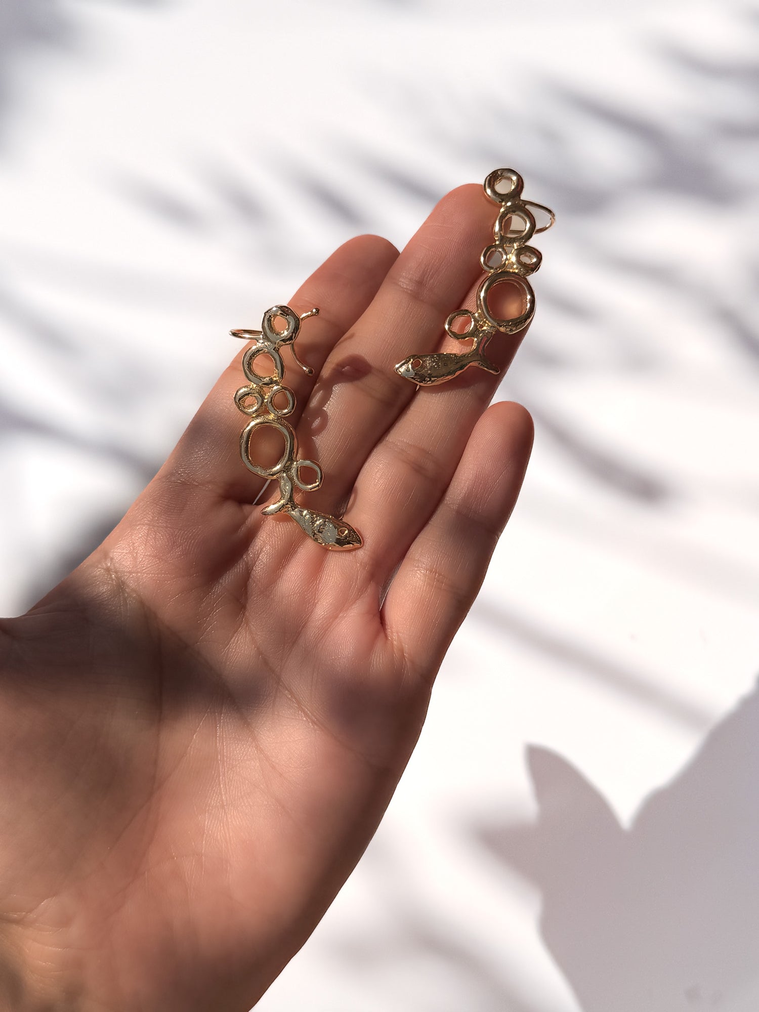 Sea Foam Earcuff //01