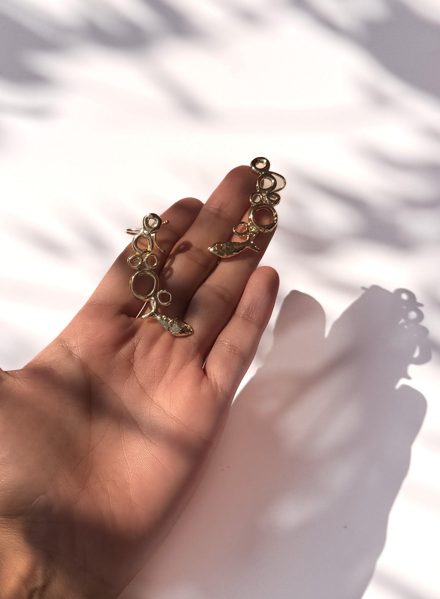 Sea Foam Earcuff //01