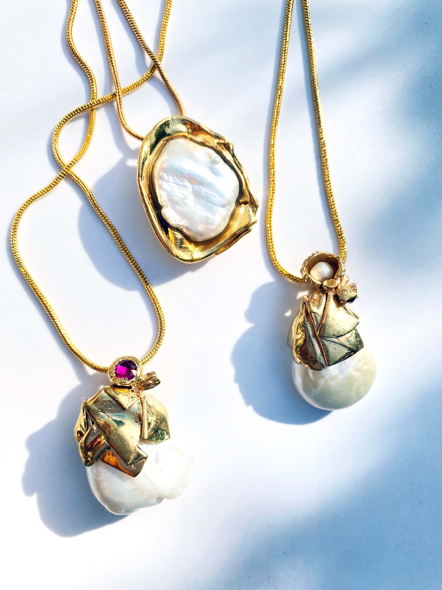 Baroque Pearl Pendant // 21