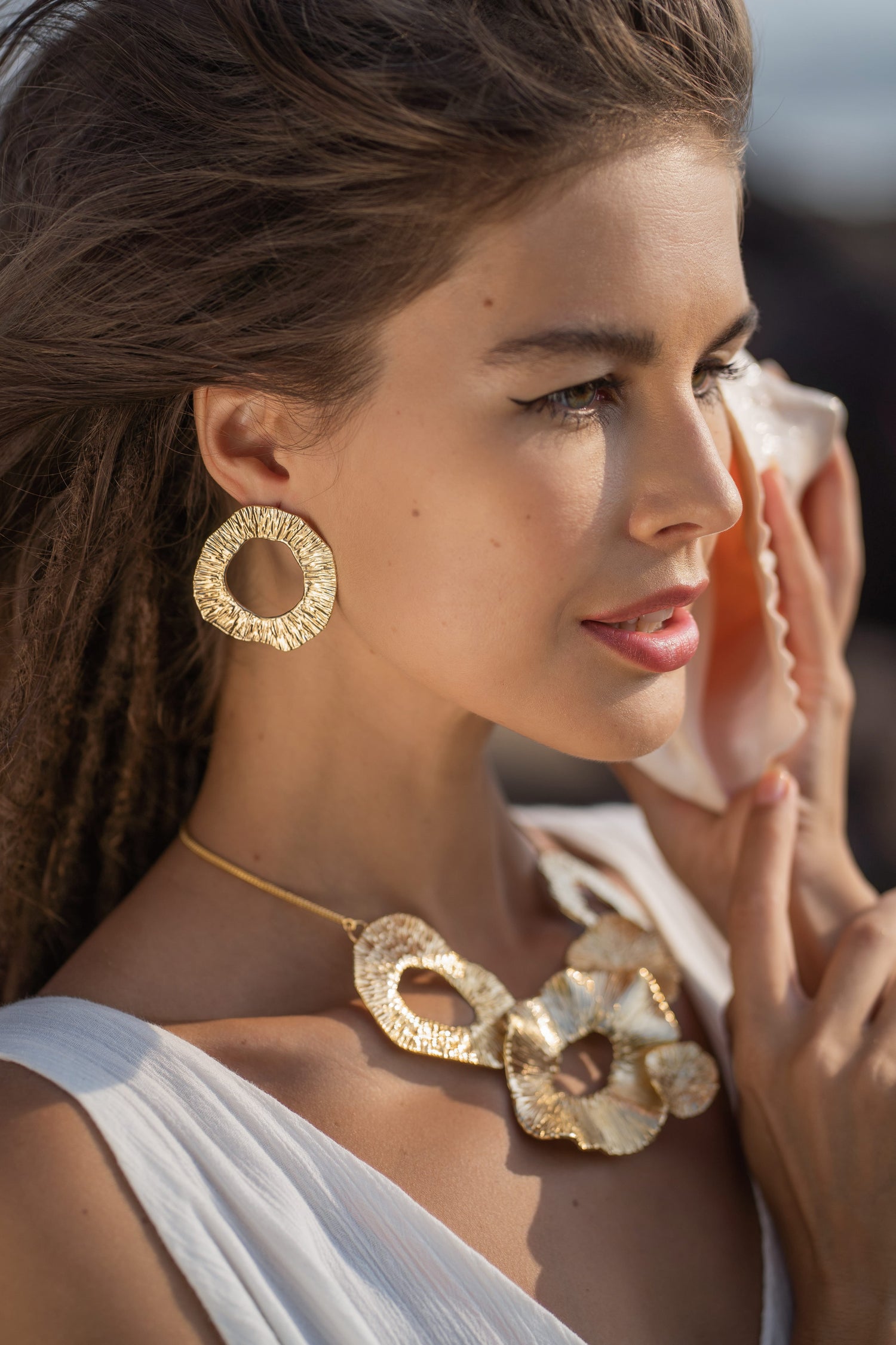 Kinoko Halo Studs Earrings Studio Metallurgy Mettalurgy